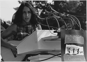 Joan Baez at 1963 March in Washington